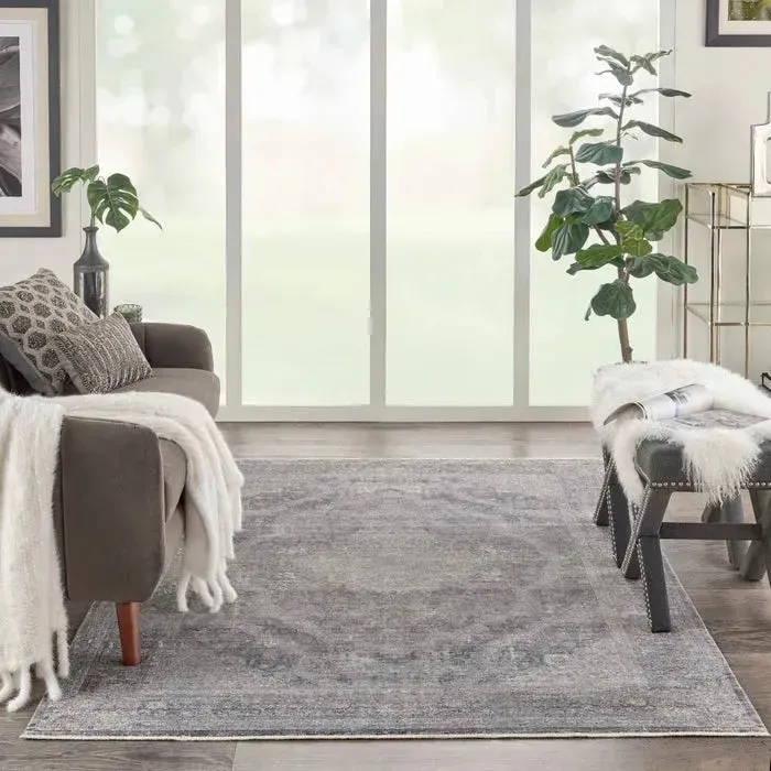 Starry Nights STN05 Charcoal/Cream Rug