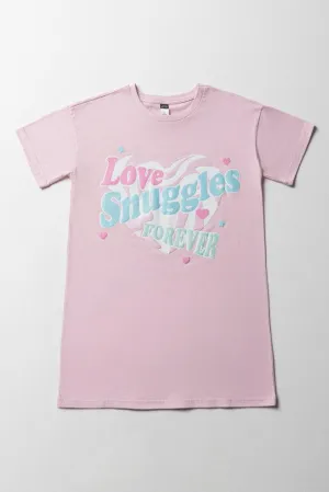 Sweet Dreams Sleep Shirt Pink