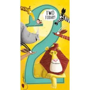 The World Of Rachel Bright and Jim Field Age 2 Birthday Card