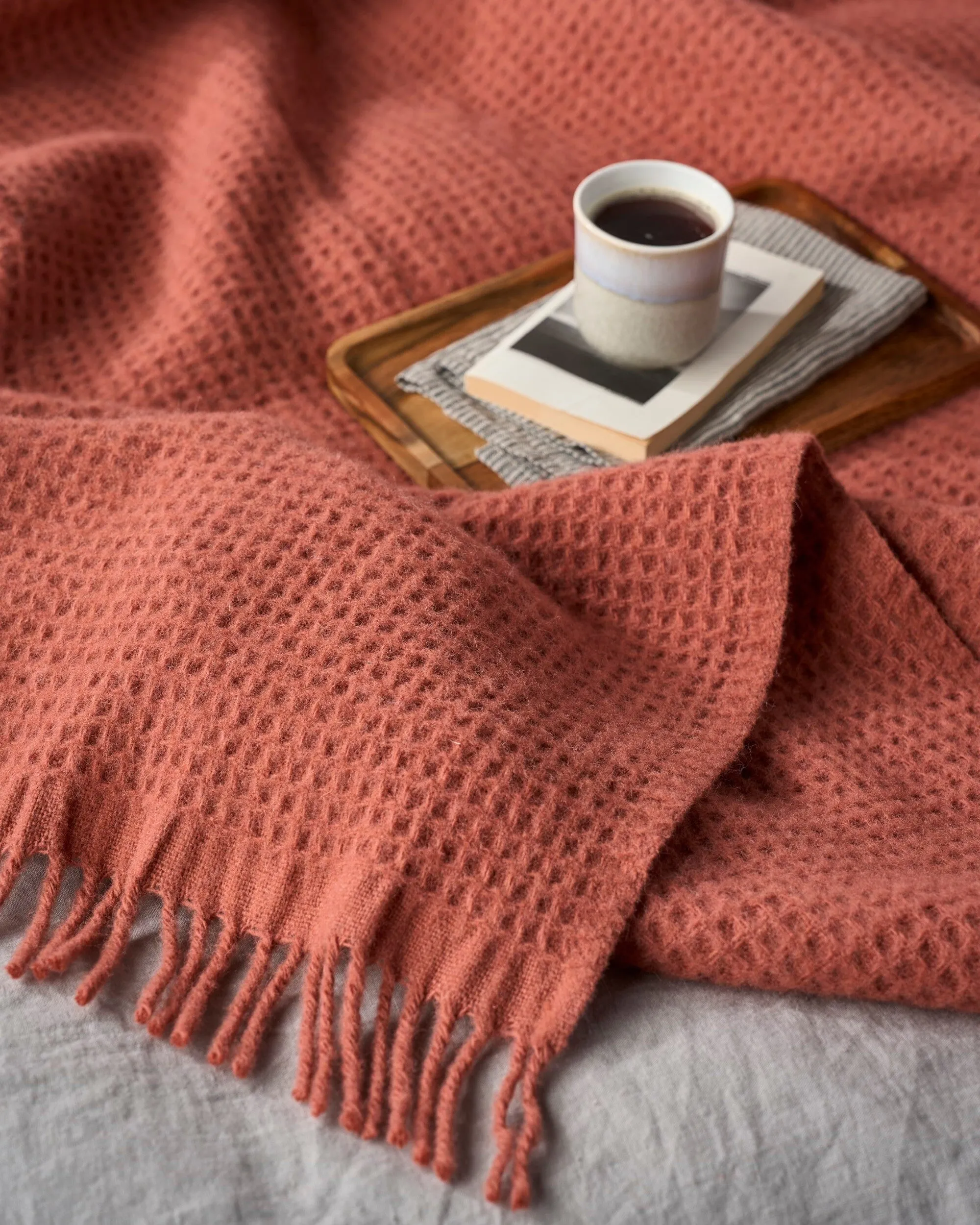Totterdown Waffle Blanket: Brunswick