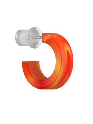 Unisex Lava Step Earrings