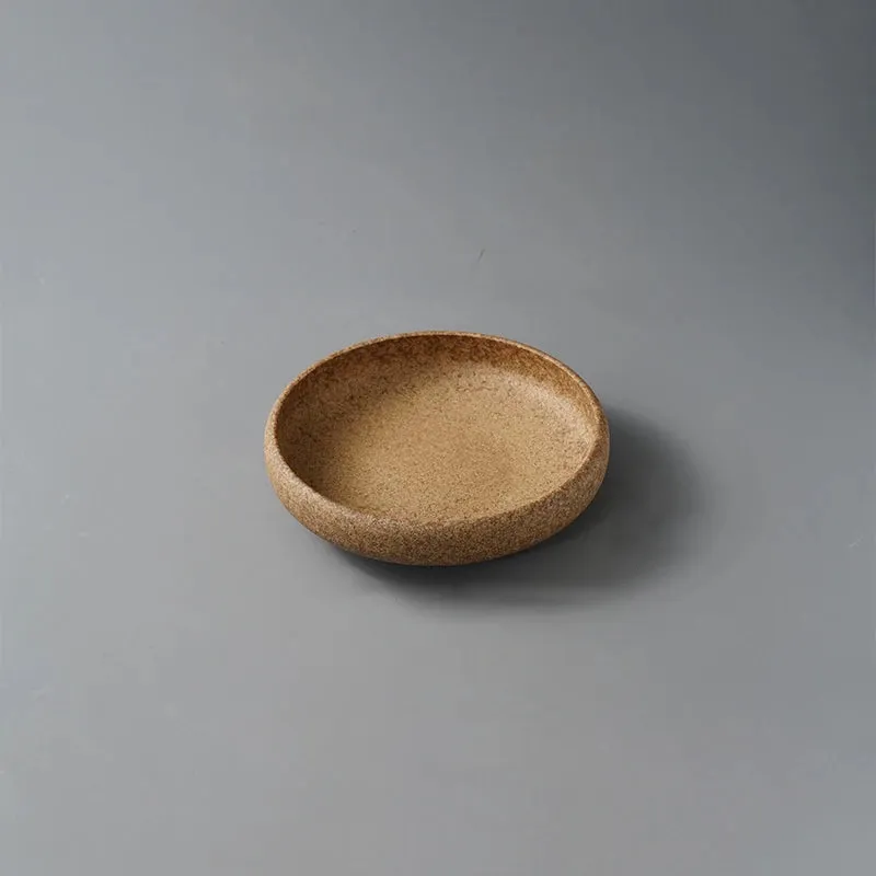 Vintage Kiln Ceramic Deep Plate