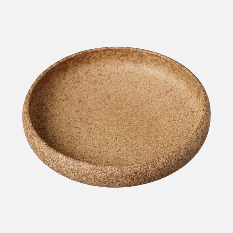 Vintage Kiln Ceramic Deep Plate