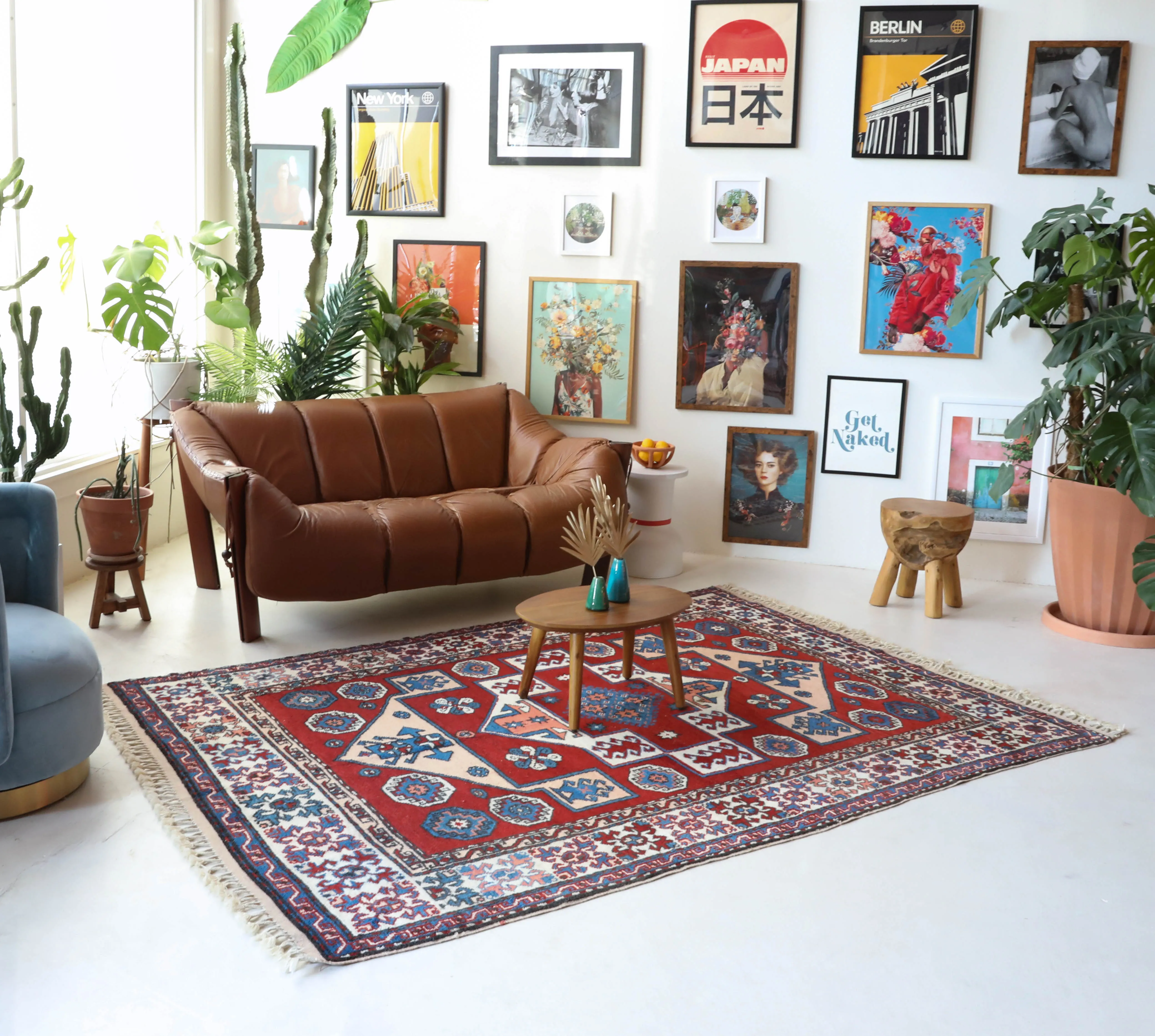 Vintage Pergamum Rug 5'11"x8'10"