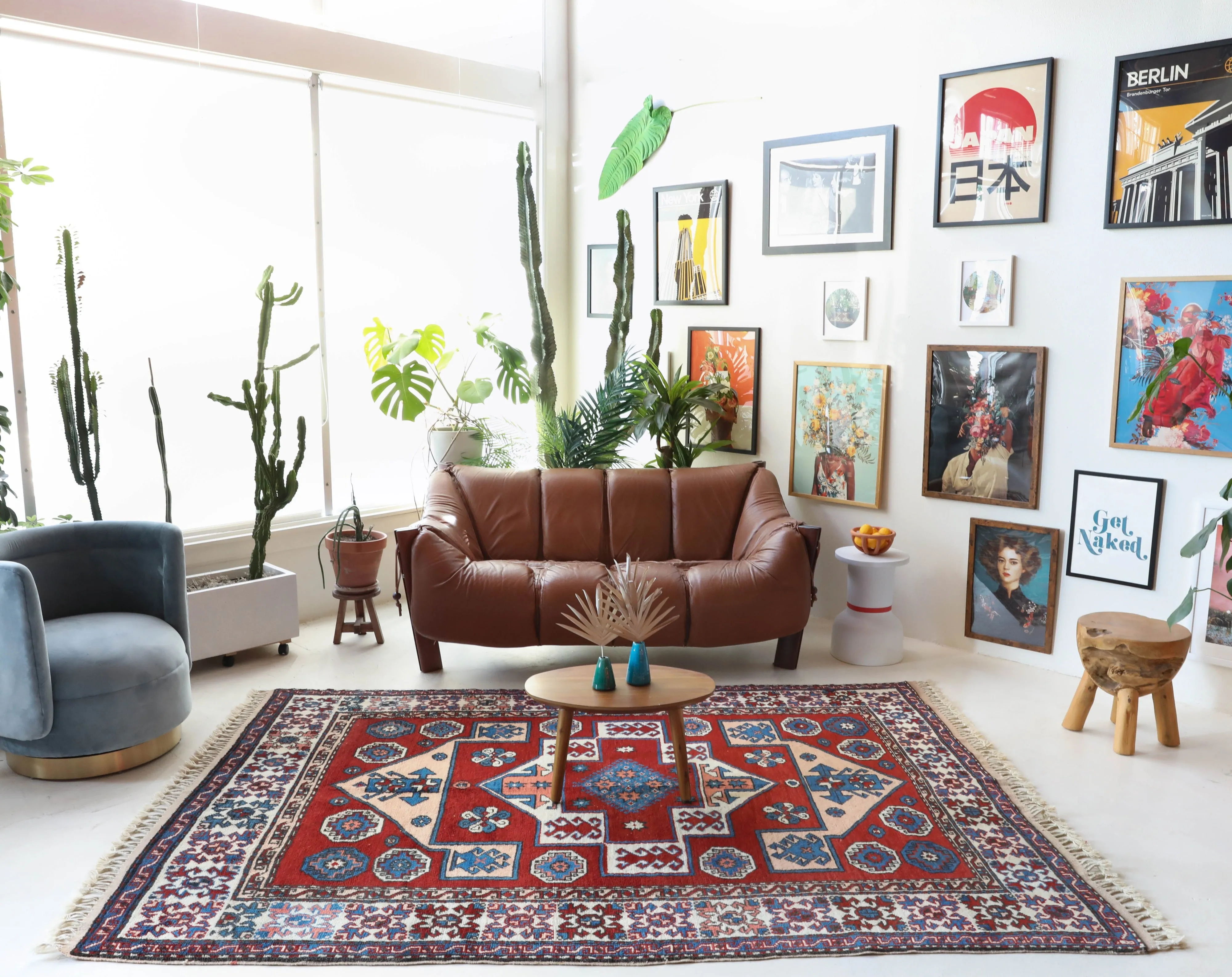 Vintage Pergamum Rug 5'11"x8'10"