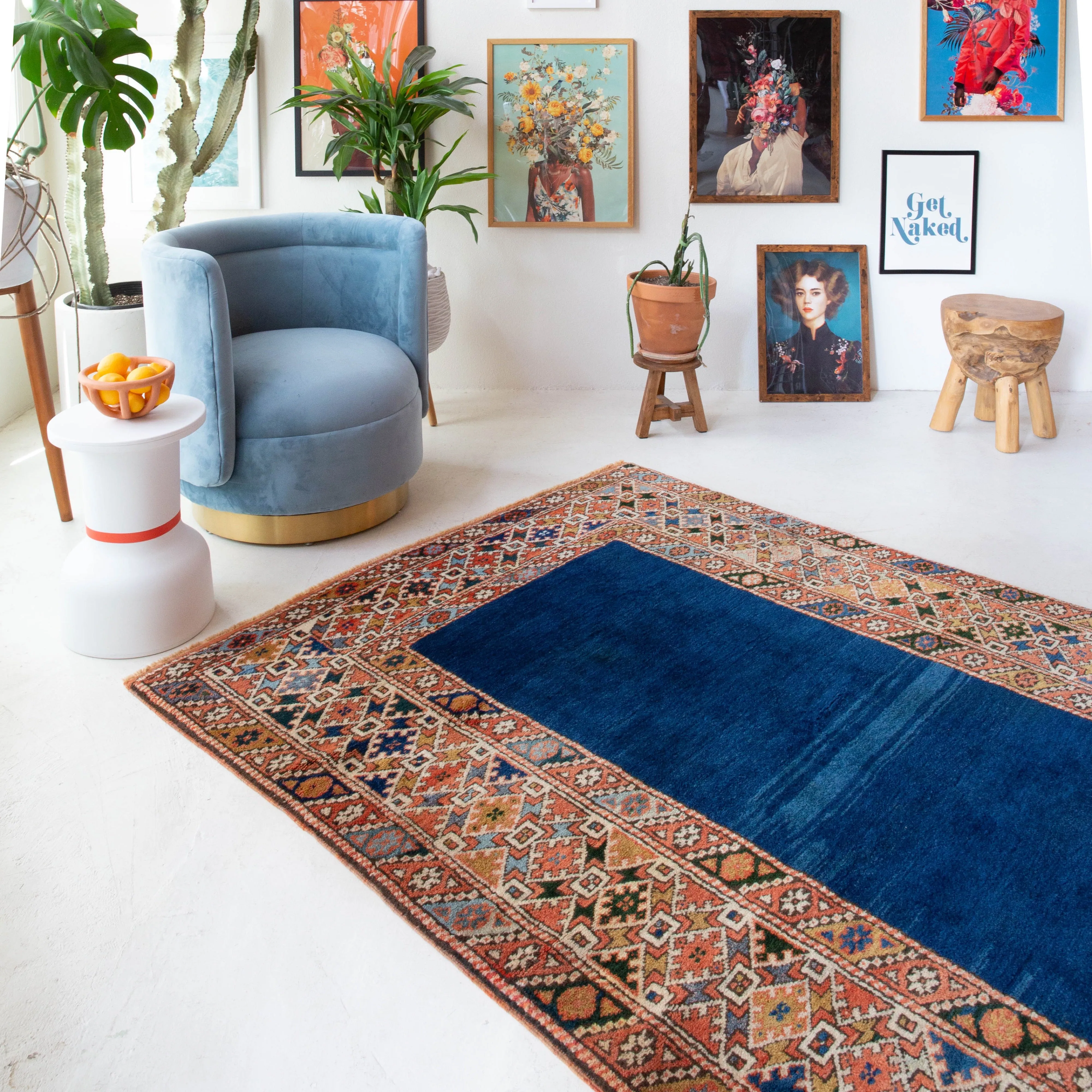 Vintage Pergamum Rug 5'x7'5"