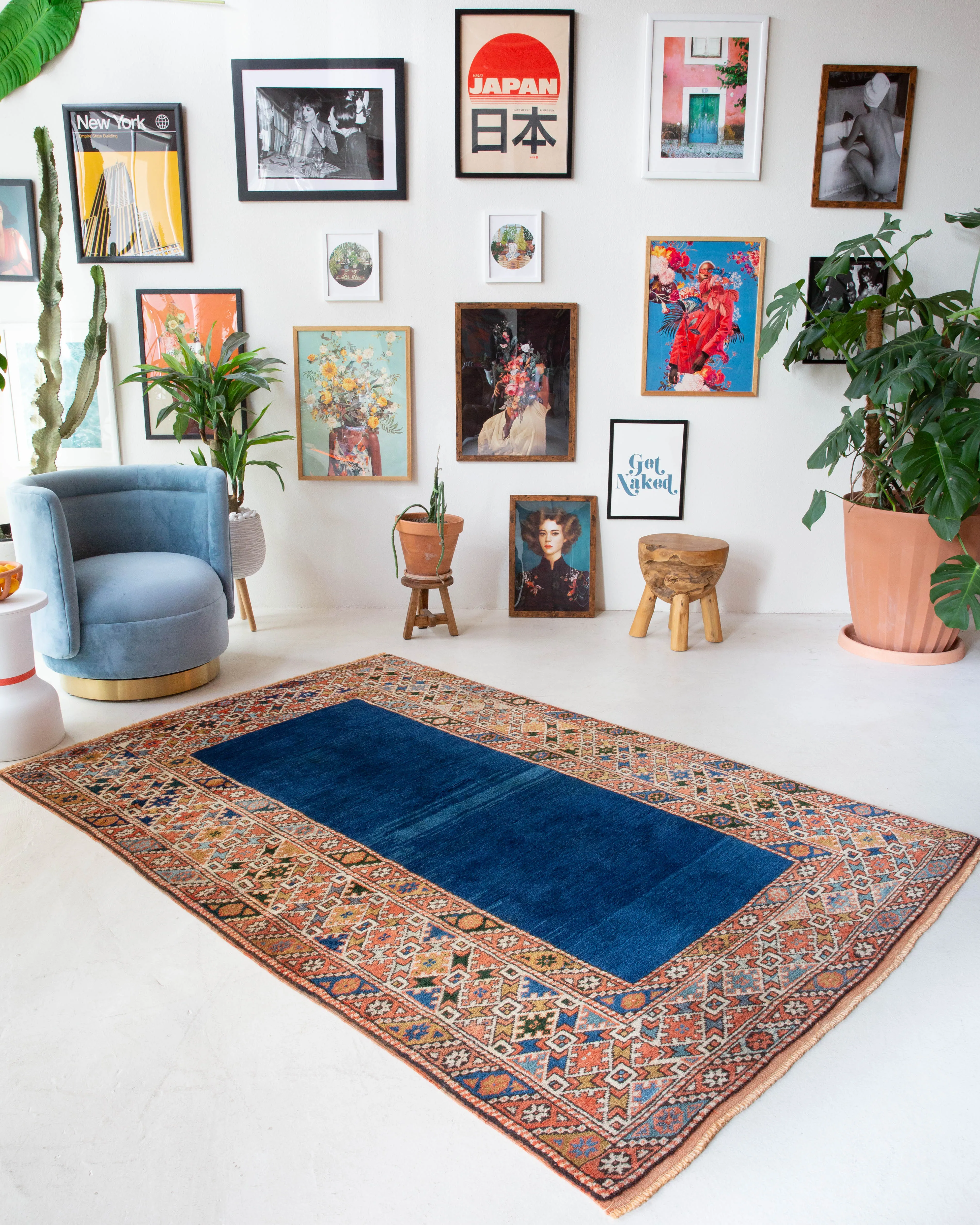 Vintage Pergamum Rug 5'x7'5"