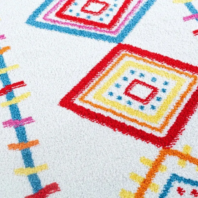 Whimsical LR81262 Cream Orange Rug