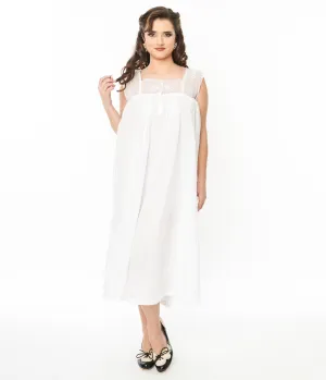 White Mary Nightgown