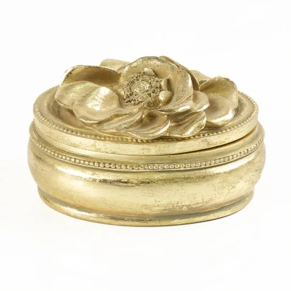White Patchouli et Blanc Medium Gold Candle