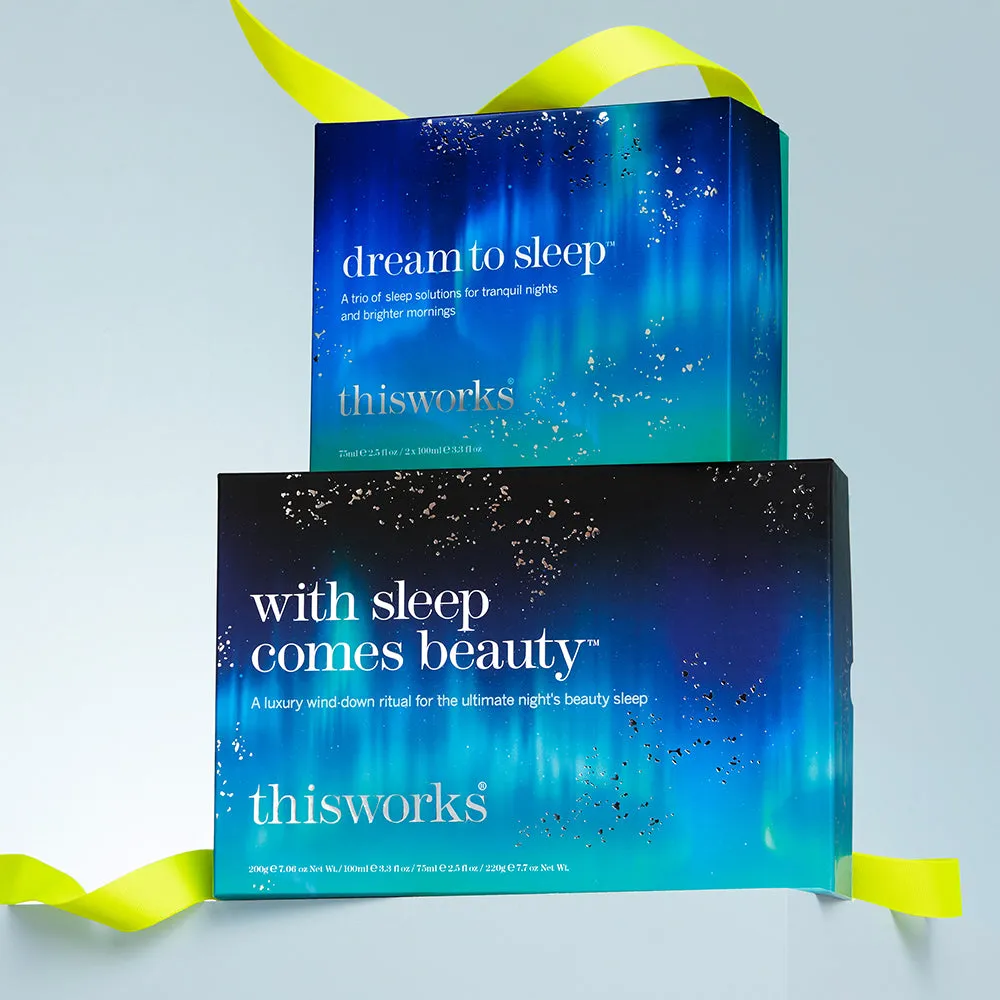 with sleep comes beauty