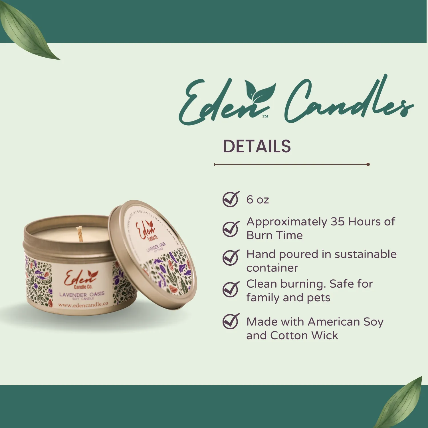 Woodland Snow Soy Candle