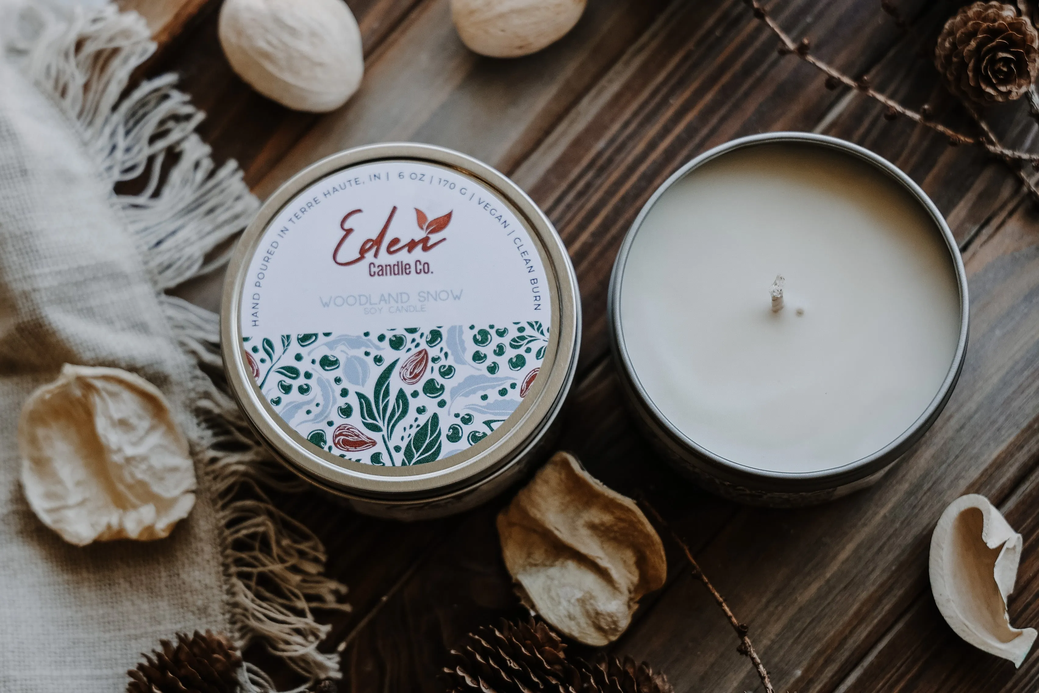 Woodland Snow Soy Candle
