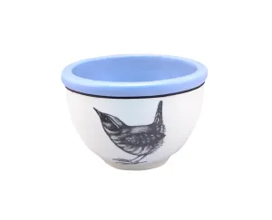 Wren & Egg Round Bowl